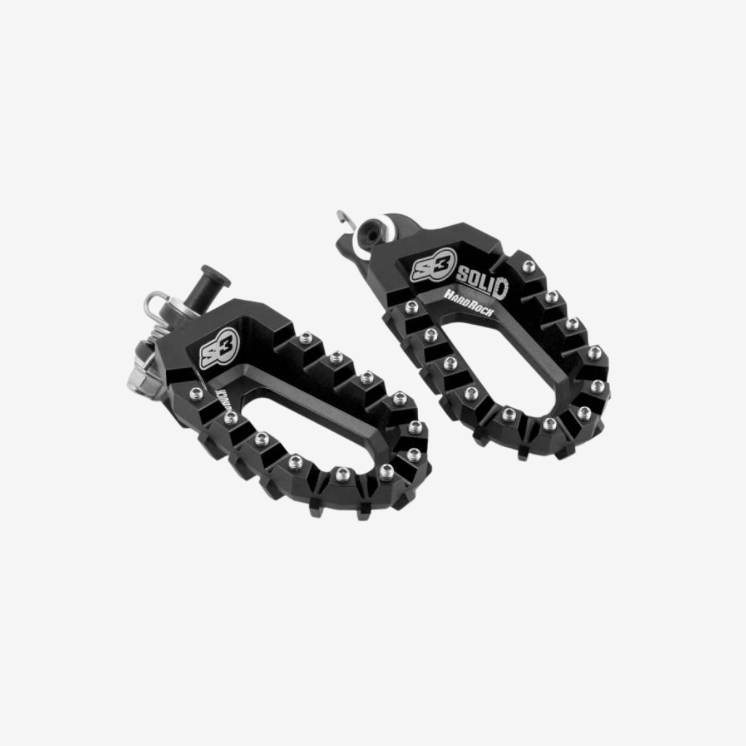 Estriberas de calidad S3 para motos Adventure
